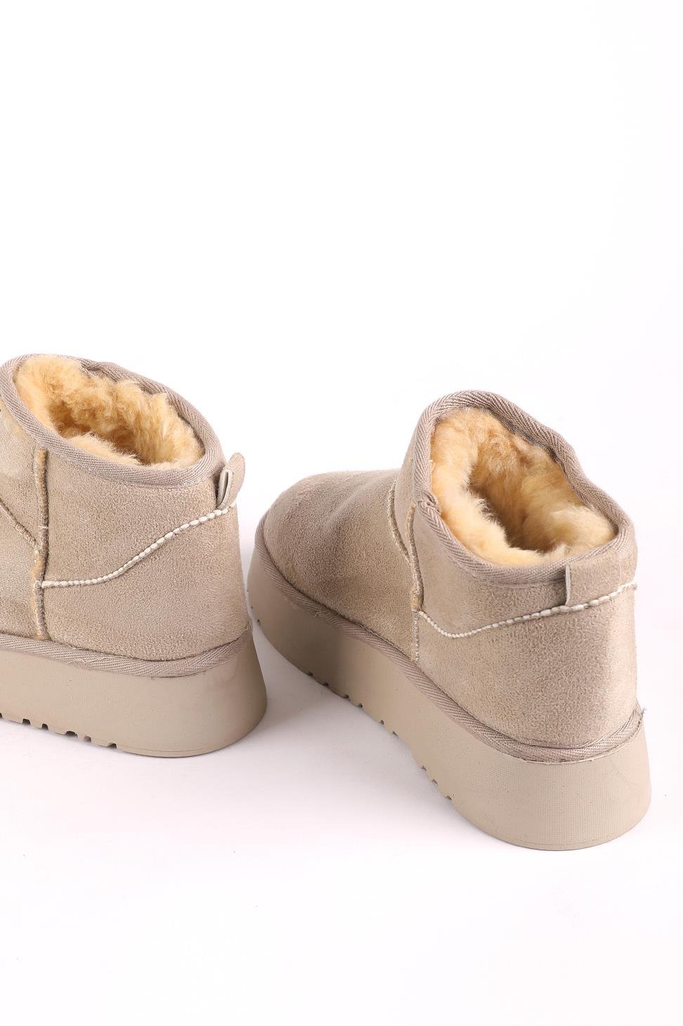 Kadın Ugg Bot Bej