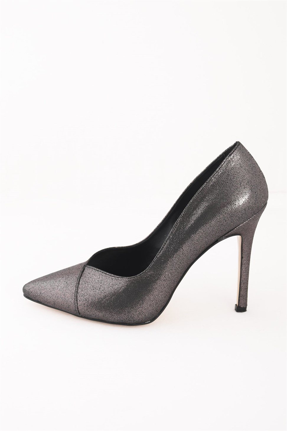 Kadın Yüksek Topuklu Stiletto PLATİN SIVAMA