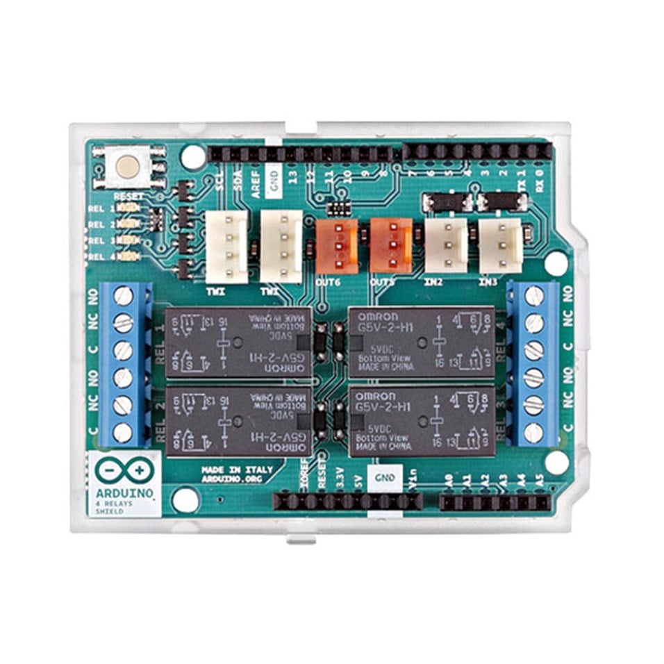 Orjinal Arduino 4'lü Röle Shield 