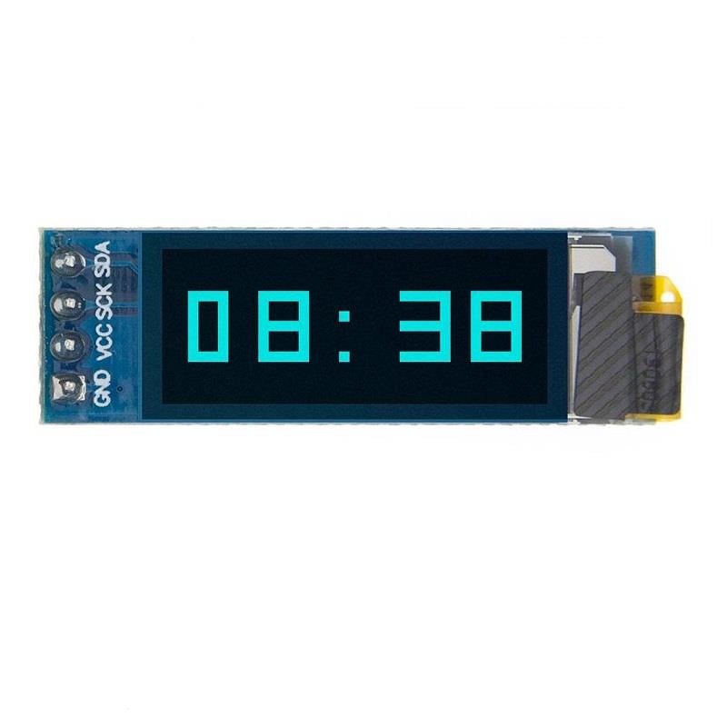 0.91 inch 128x32 Mavi Oled Grafik Lcd Ekran 4 Pin I2C