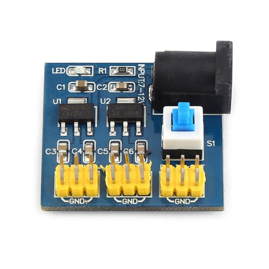 12 V Giriş 3.3 V 5 V Çoklu Çıkışlı Regülatör Kartı