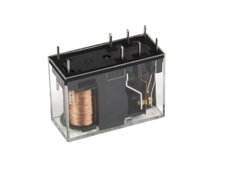 12V 5A Çift Kontak Röle HLS-14F3L-DC12V-C