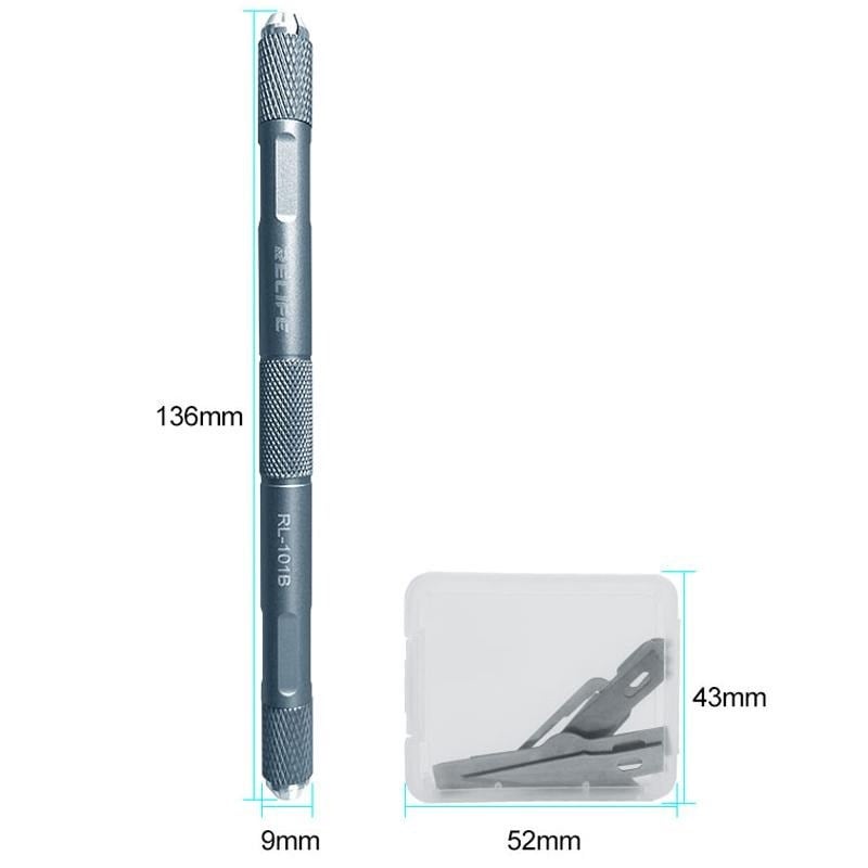 RELIFE RL-101B 8 in 1 Neşter Seti