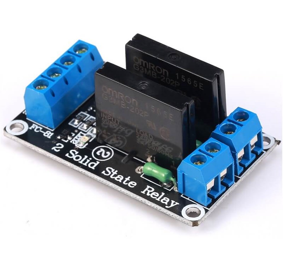 2'li Solid-State Röle Modülü