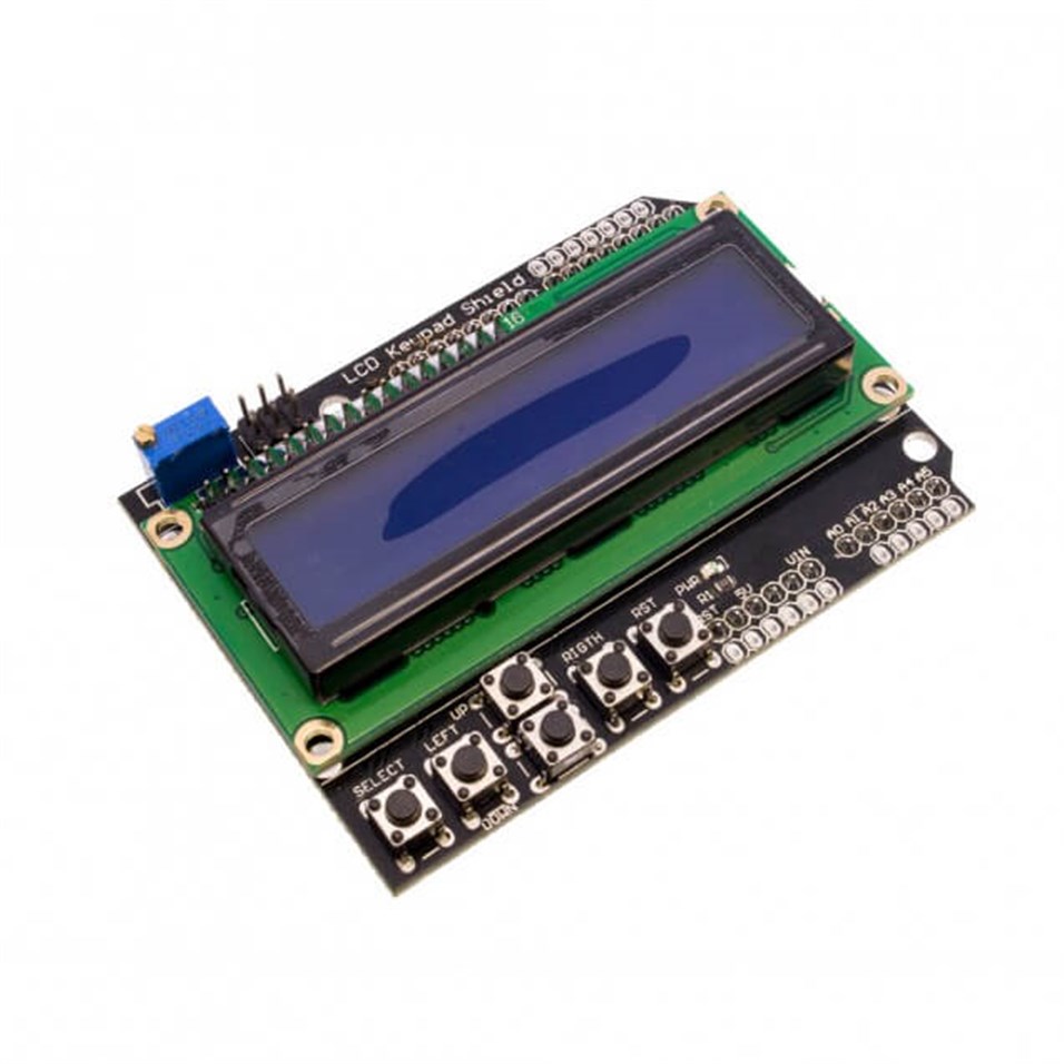 Arduino UNO 2x16 LCD Shield