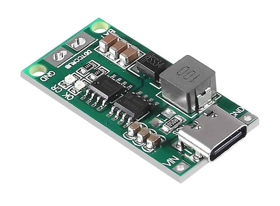 3S 2A Type C Şarj Modül Çok Hücreli 18650 Lityum Pil Şarj Modül