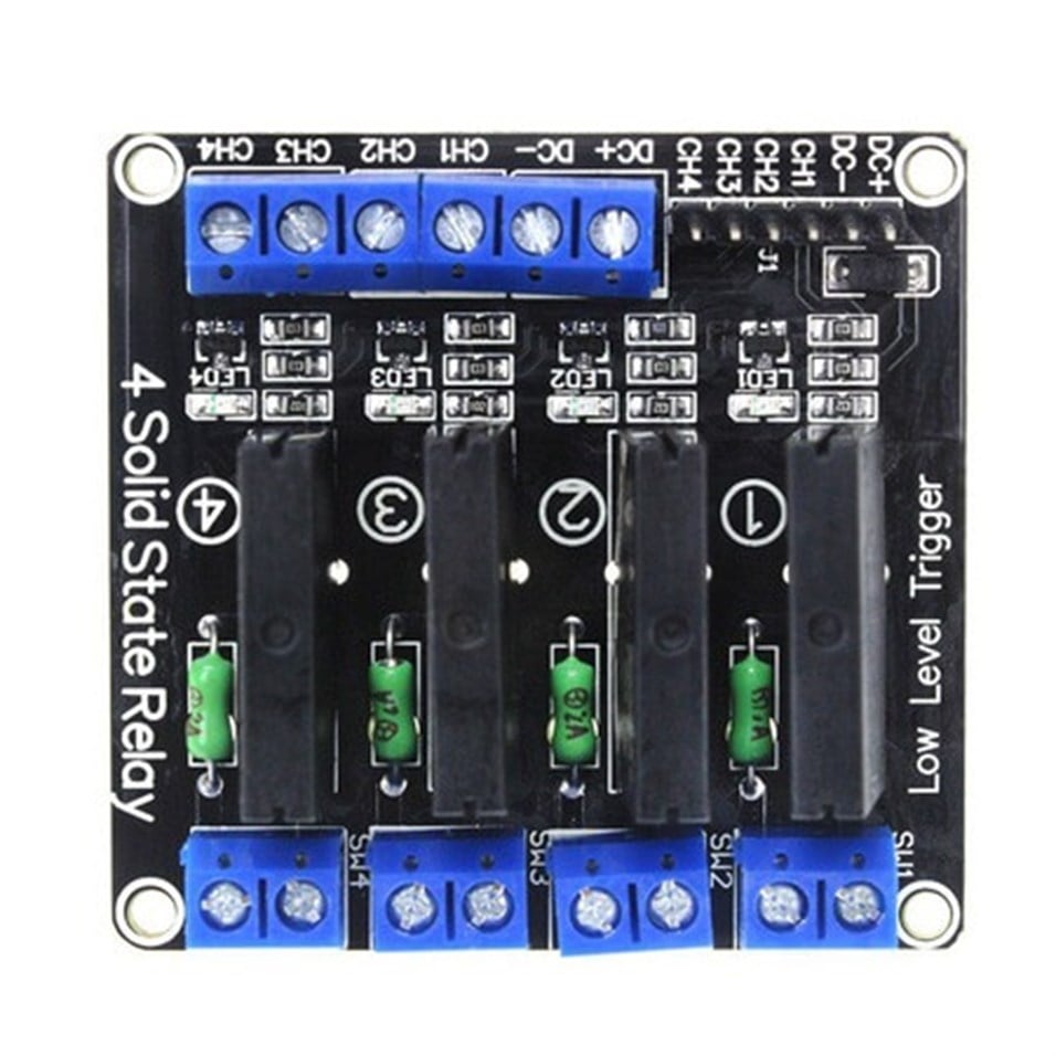 4'lü Solid-State Röle Modülü