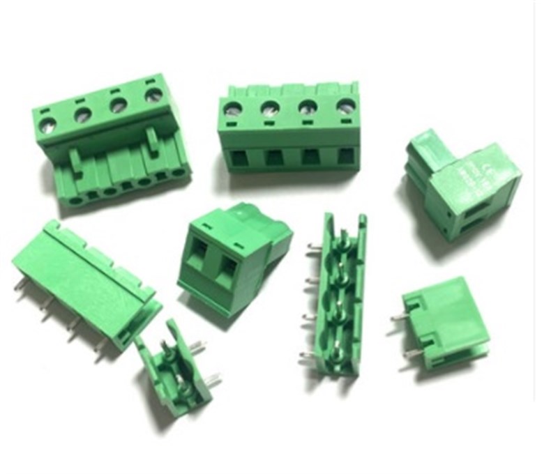 5 Pin 7.62mm 180' Geçmeli Takım Klemens