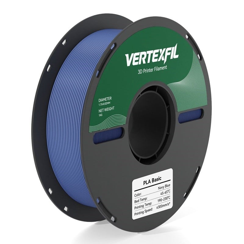VERTEXFIL PLA Basic Filament Lacivert 1.75mm 1Kg
