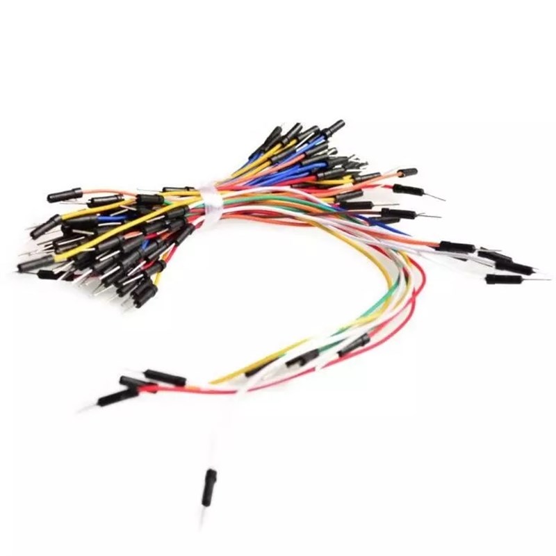 65 Adet Erkek Erkek Renkli Jumper Kablo