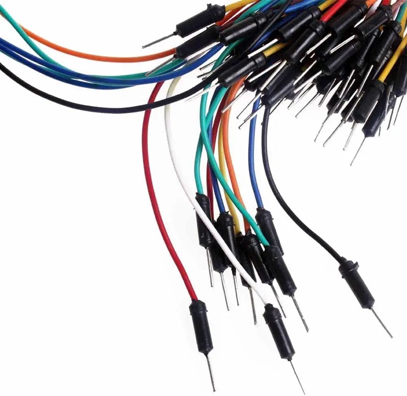 65 Adet Erkek Erkek Renkli Jumper Kablo