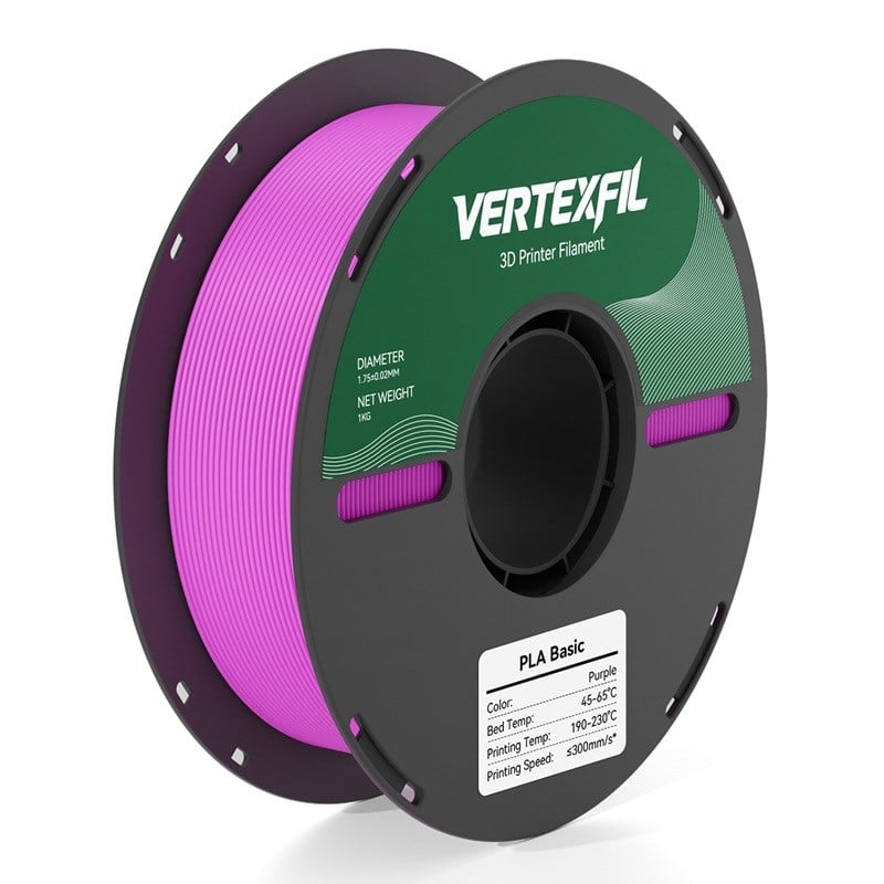 VERTEXFIL PLA Basic Filament Mor 1.75mm 1Kg