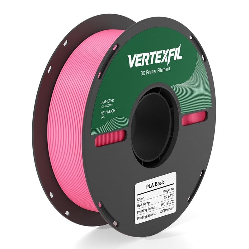 VERTEXFIL PLA Basic Filament Magenta 1.75mm 1Kg