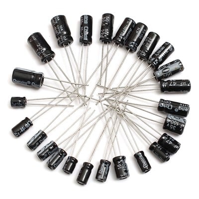 10MF 35V Elektrolitik Kondansatör(10 Adet)