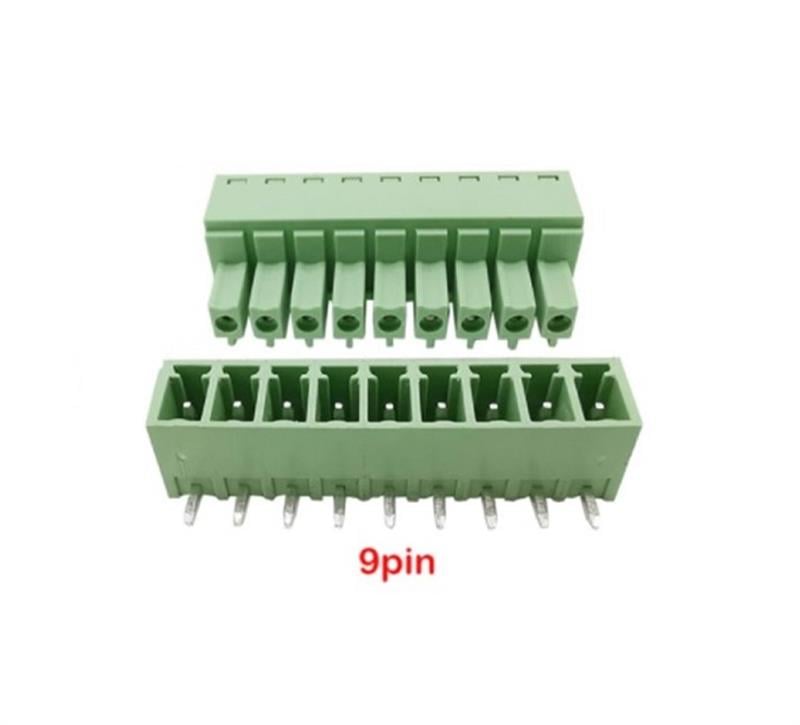 9 Pin 3.81mm 90' Geçmeli Takım Klemens