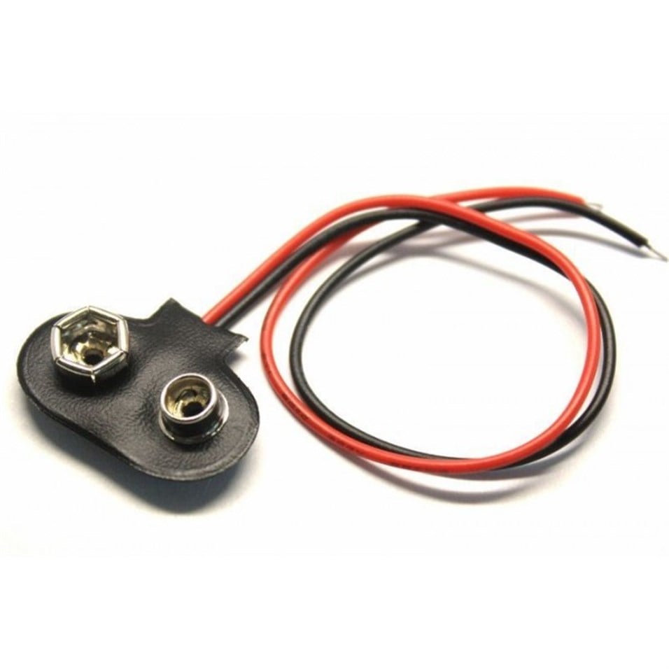 9 Volt Pil Başlığı