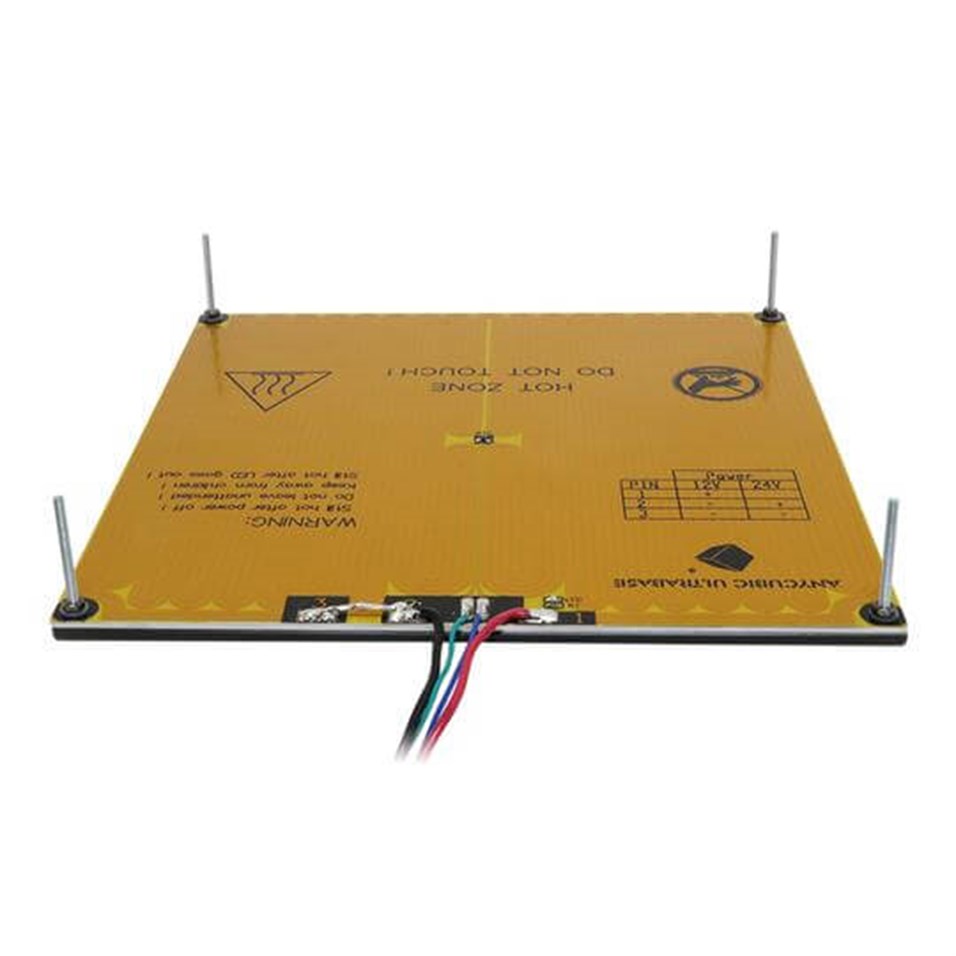 Anycubic Mega Ultrabase Boroslikat Cam + Isıtıcı Tabla Kit
