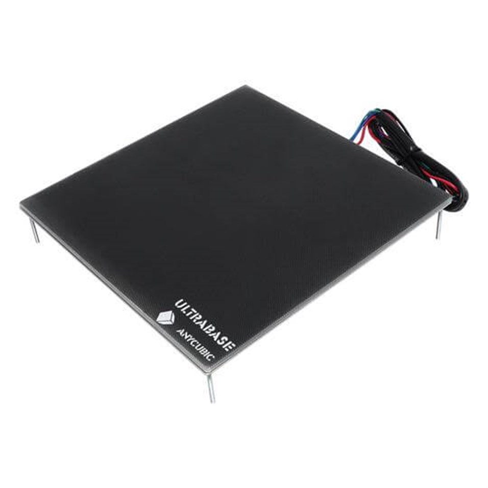 Anycubic Mega Ultrabase Boroslikat Cam + Isıtıcı Tabla Kit