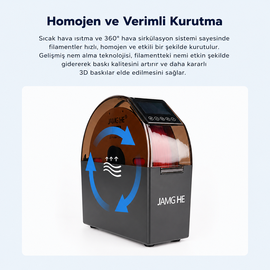 JAMG HE Dryer Filament Kurutucu