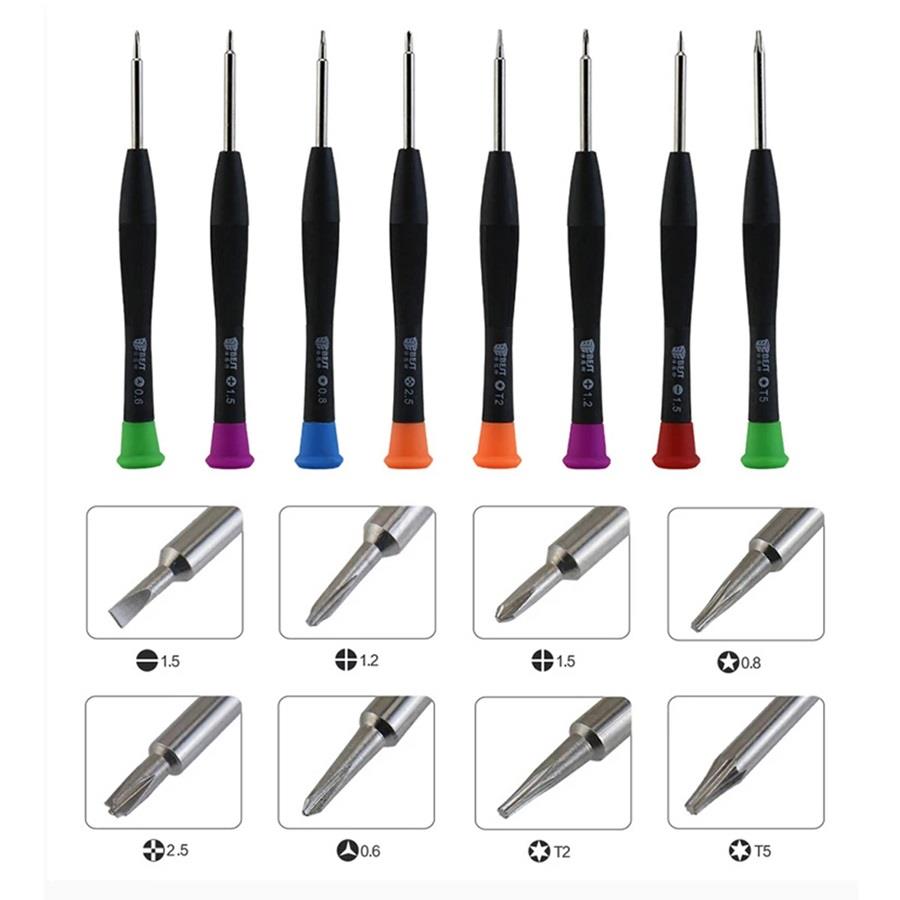 Best BST-8801B  Hassas 8'li Tornavida Seti