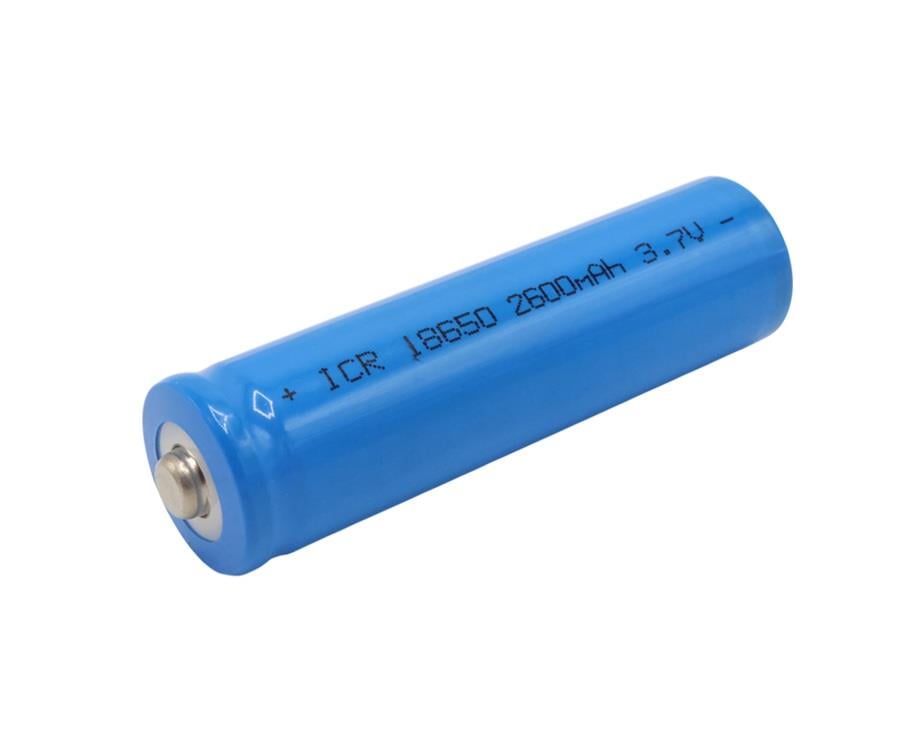 Powermaster 3.7 Volt 2600 mAh Şarj Edilebilir Li-ion 18650 Başlıklı Pil