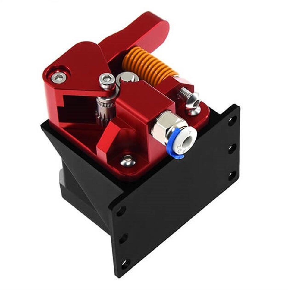 CR10/ Ender 3 - MK8 Sağ El Çift Dişli Metal Extruder Kit