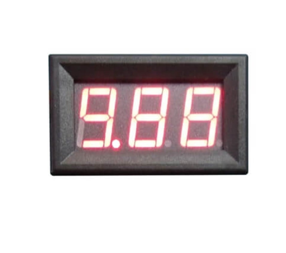 DC Ampermetre Dijital 20A