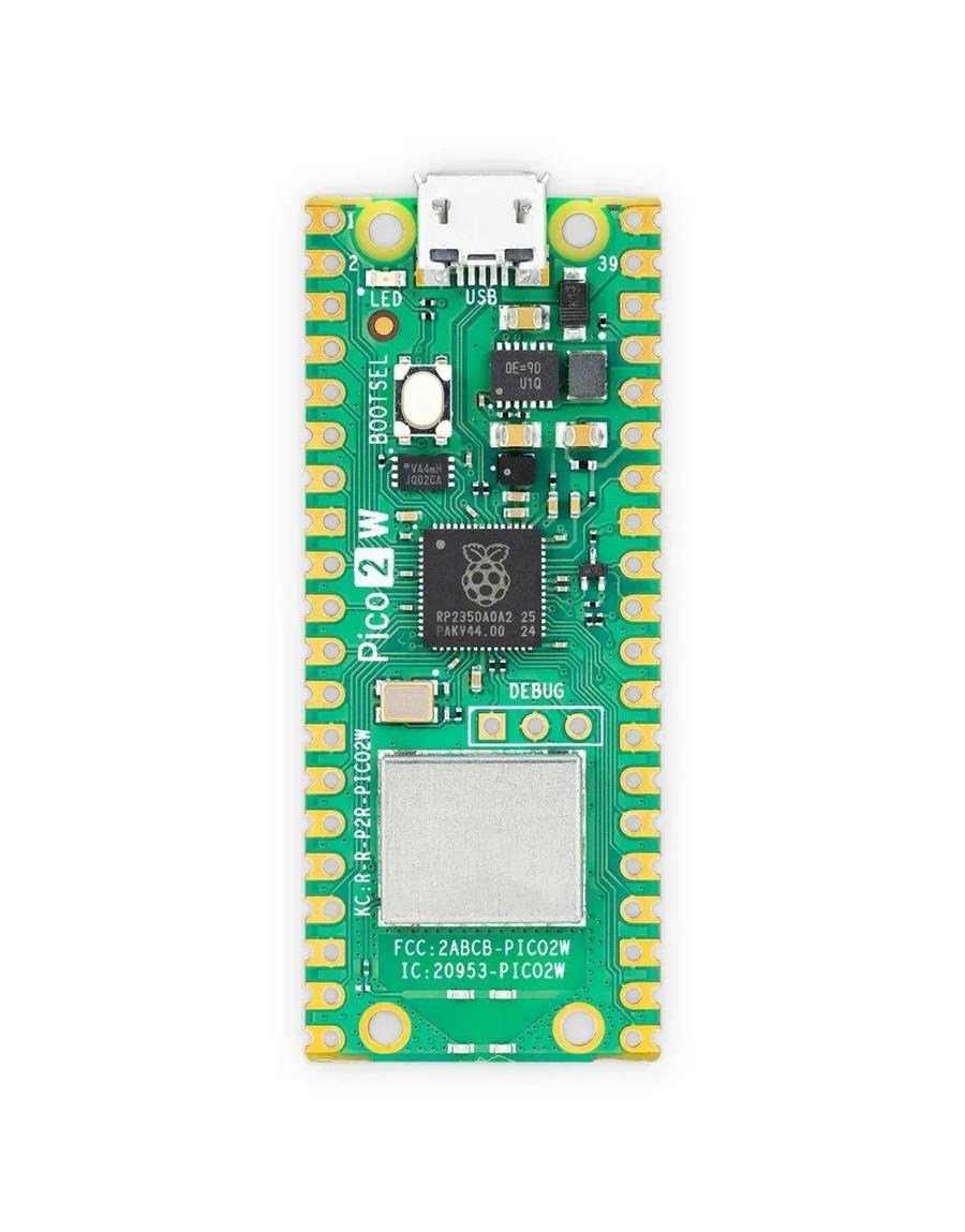 Raspberry Pi Pico 2 W Header Bağlantılı