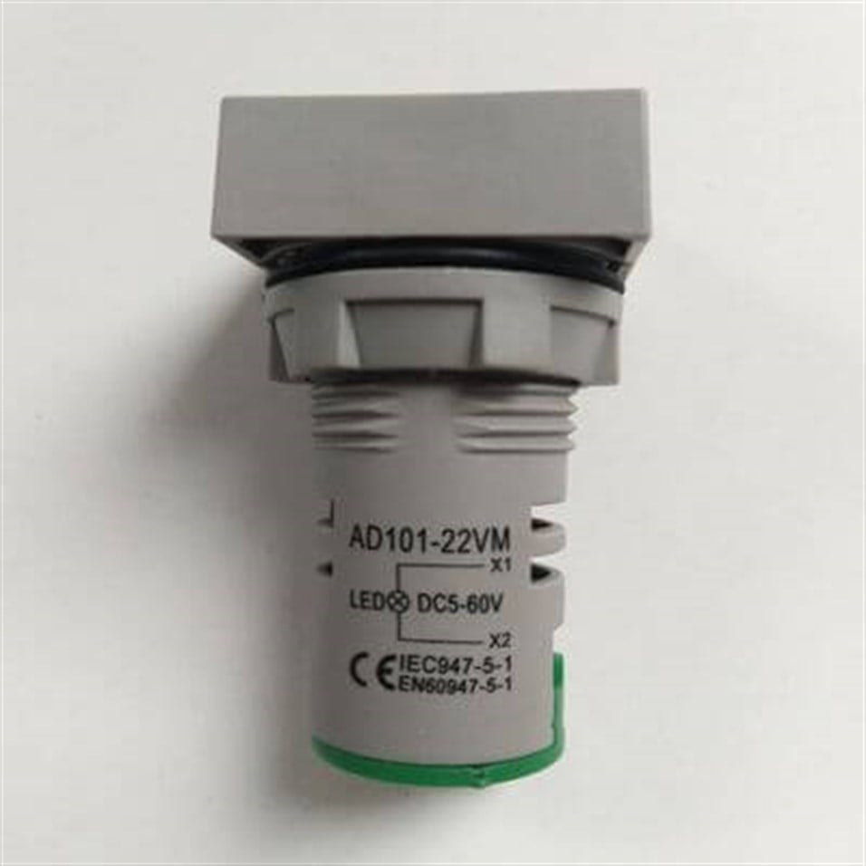 Dijital Voltmetre DC 5-60 Volt Yeşil AD101-22VM Panel Tipi