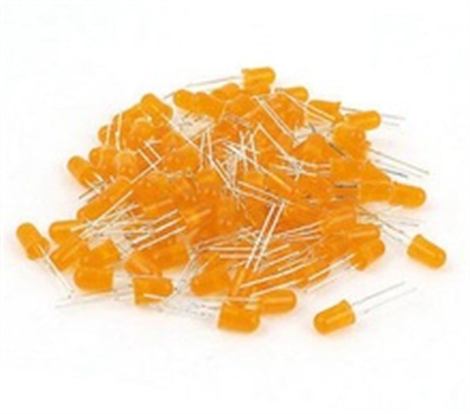 5mm Turuncu Led (10 Adet)