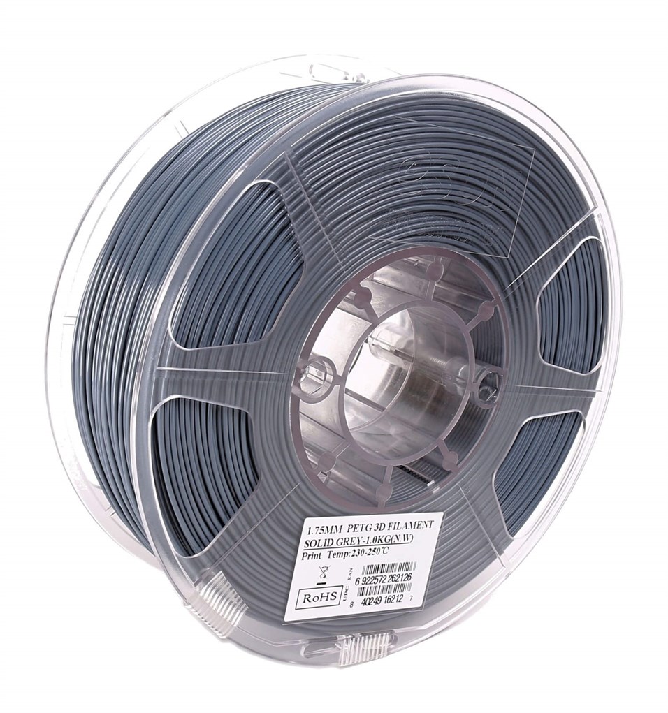 Esun PETG Koyu Gri Filament 1,75MM 1Kg