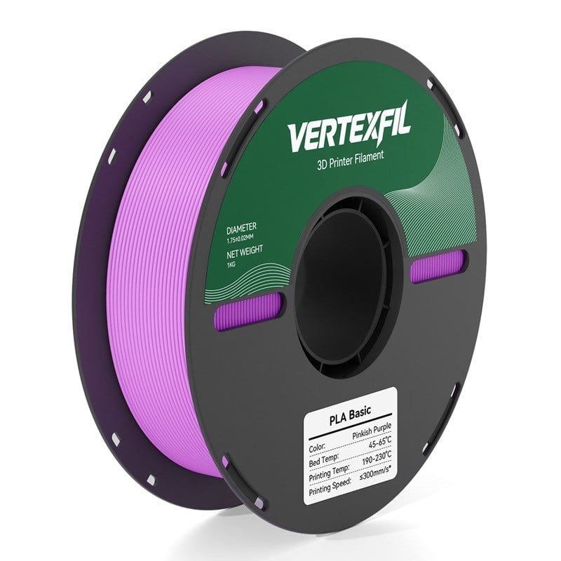 VERTEXFIL PLA Basic Filament Leylak 1.75mm 1Kg