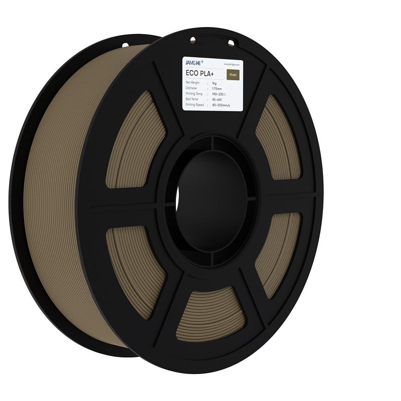 JAMG HE Eco PLA+ Plus Filament Haki 1.75mm 1Kg
