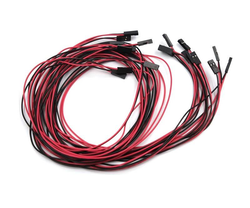 70cm 2 Pin Dişi Dişi Jumper Kablo