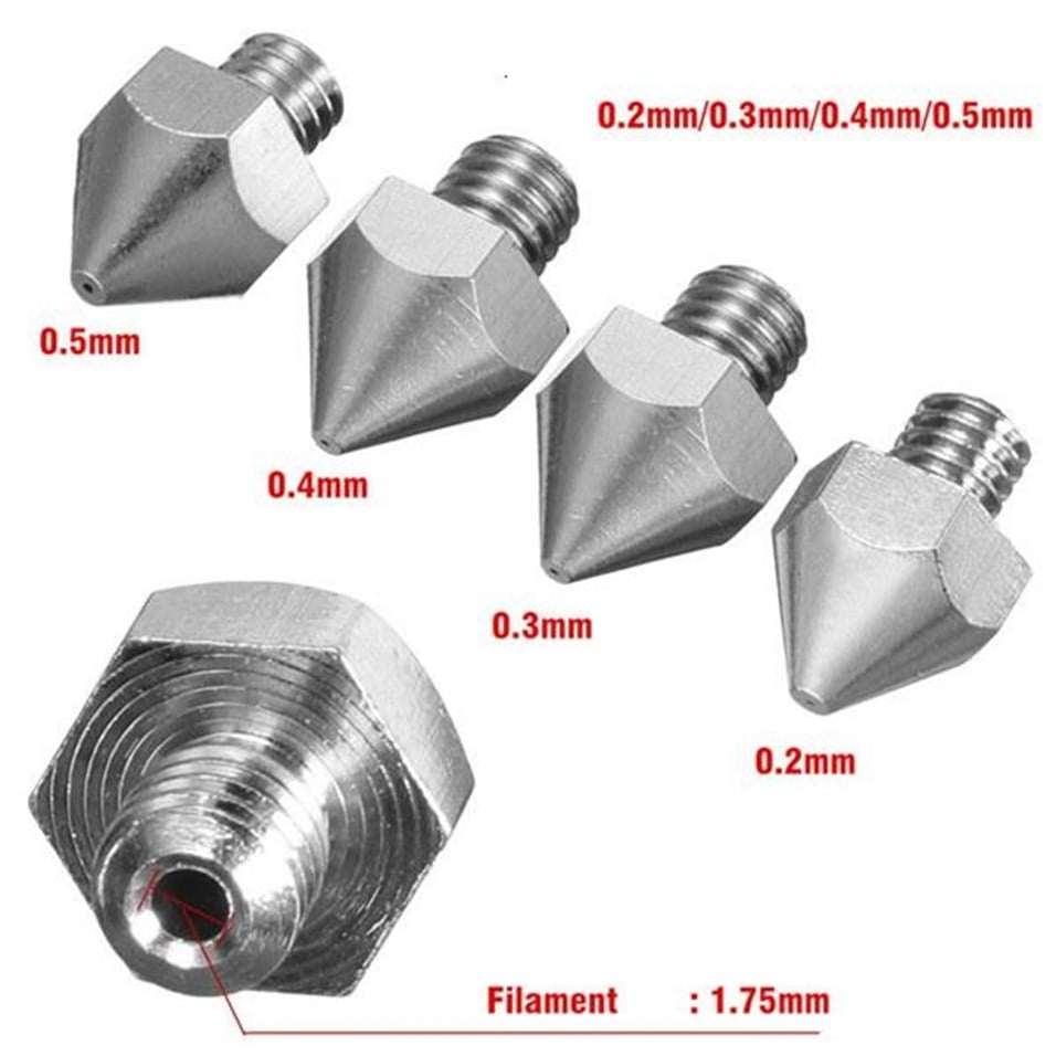 Nikel Nozzle 0,3mm