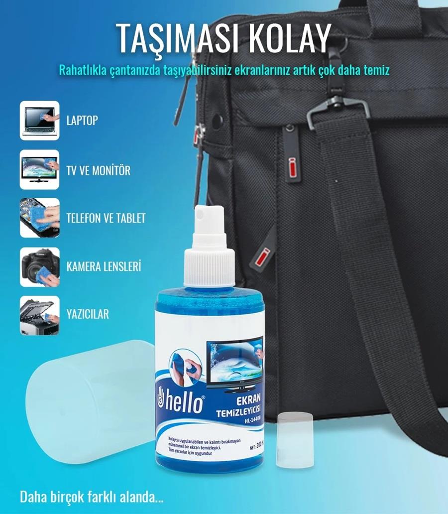 Lcd Ekran Temizleme Sprey Seti