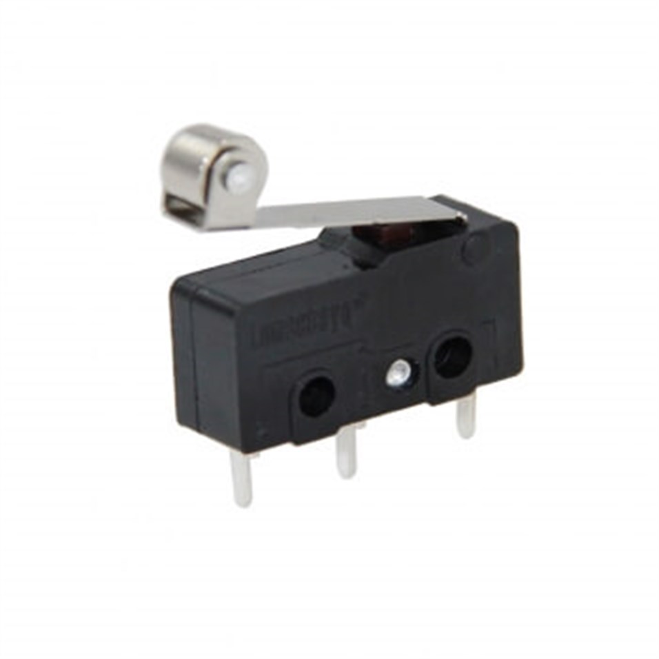 Makaralı Micro Switch İğne Bacak
