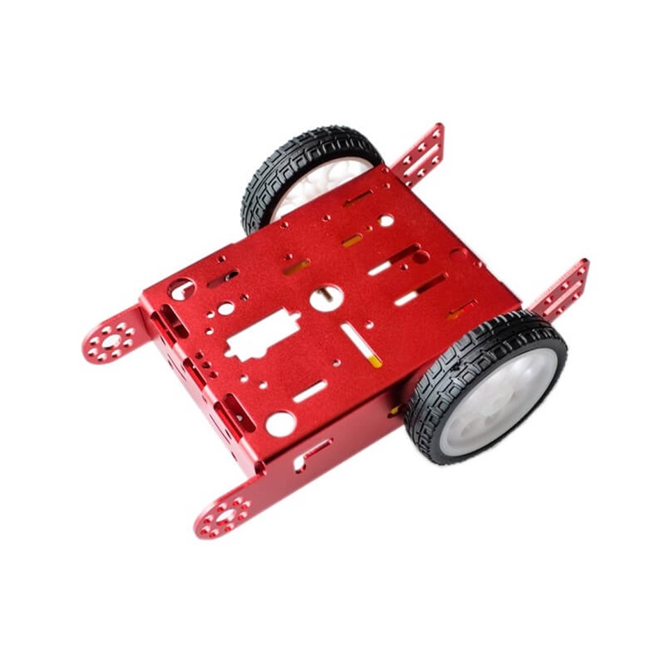 makeblock mbot Kırmızı Model 2WD Araba Kit Çok Amaçlı Mobil Robot Platformu