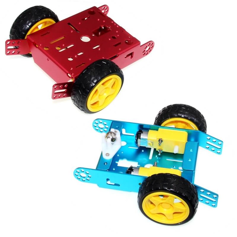 makeblock mbot Kırmızı Model 2WD Araba Kit Çok Amaçlı Mobil Robot Platformu