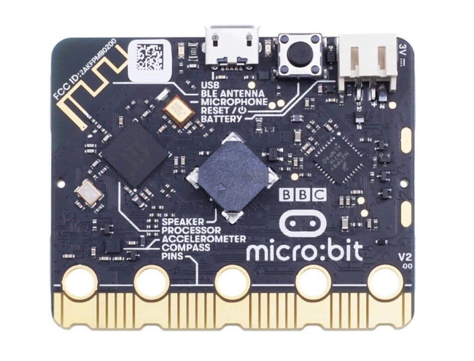Mikro:Bit V2 BLE Bluetooth 5.0 Geliştirme Kartı 