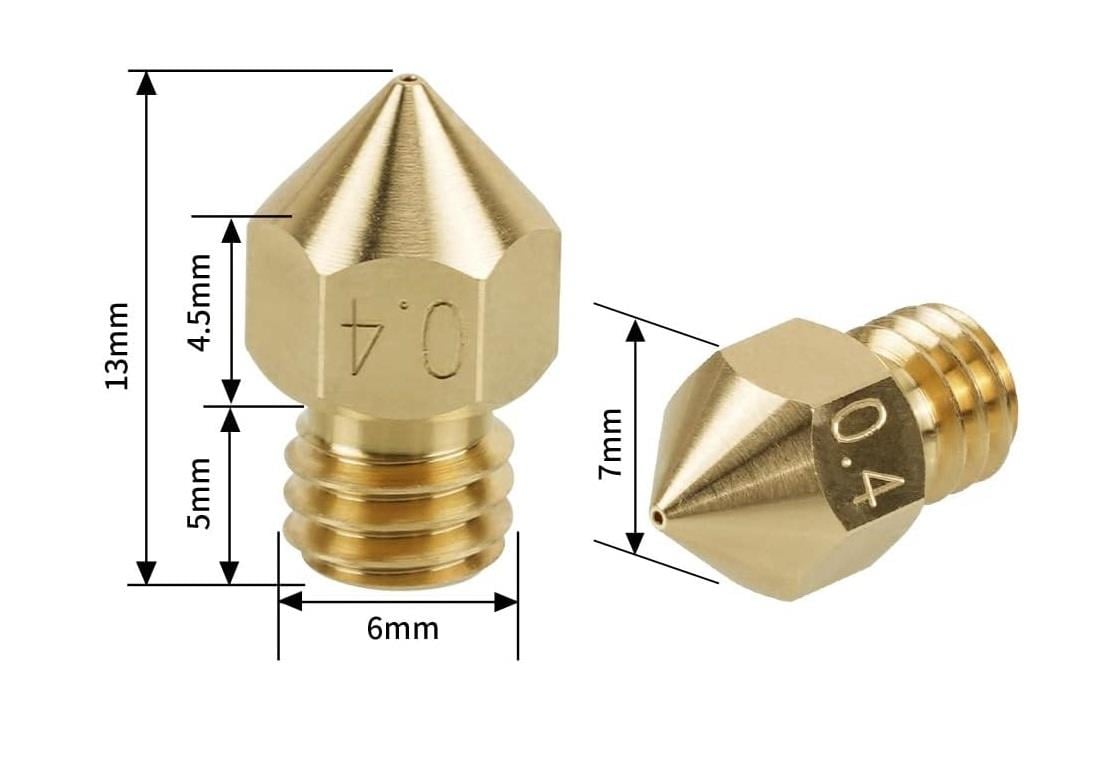 Nikel Nozzle 0.4mm