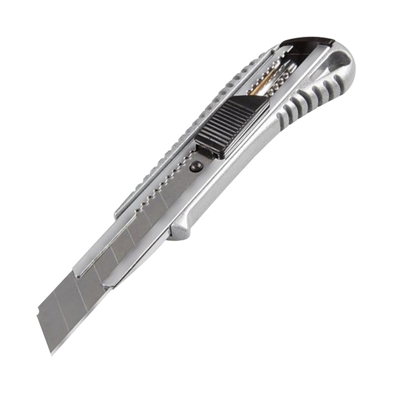 Alüminyum Gövde Metal Maket Bıçağı 18 mm x 0.5 mm