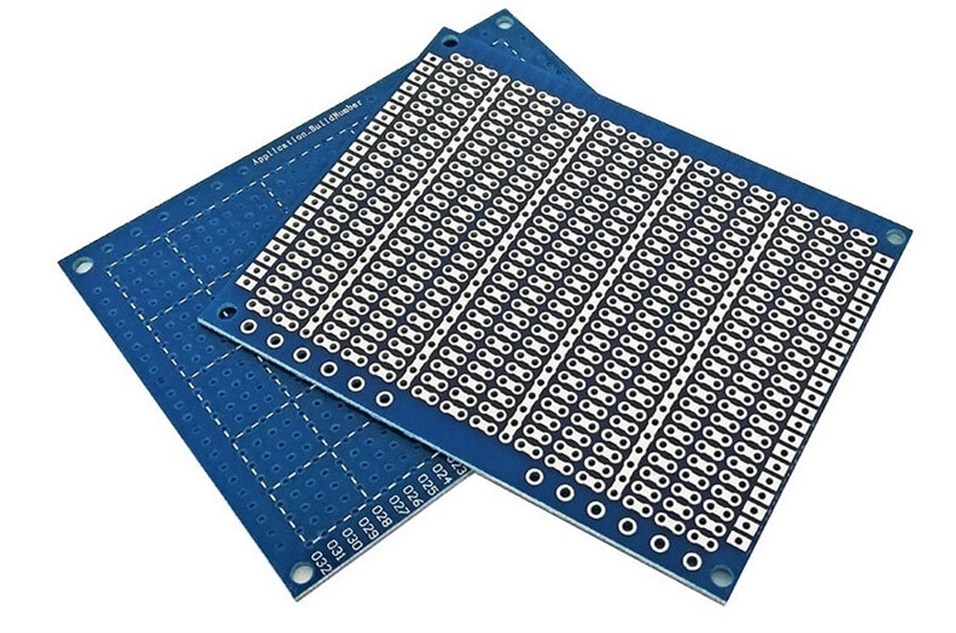 Tek Taraflı 7X9 cm Pcb Mavi