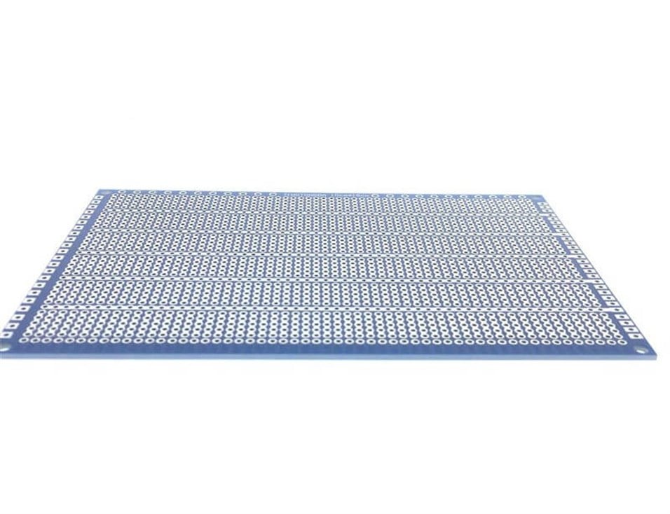 TEK TARAFLI DELİKLİ EPOKSİ PLAKET ( 10X15 CM) MAVİ