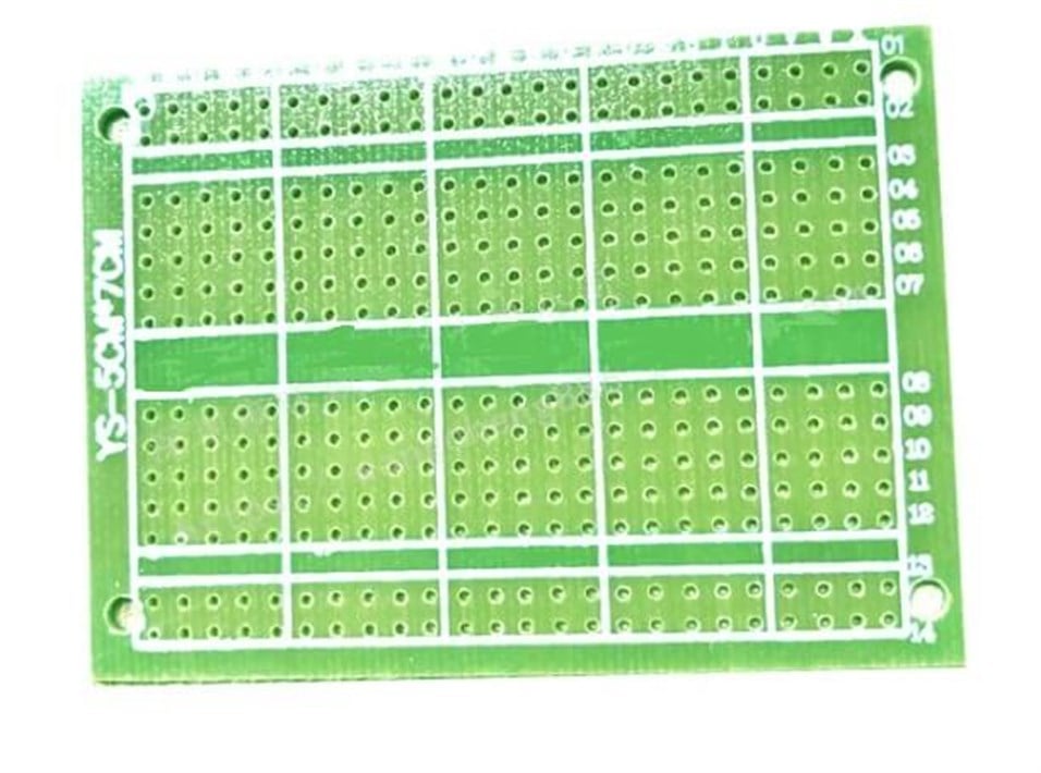 Tek Taraflı Delikli Üniversal plaket 5x7 cm