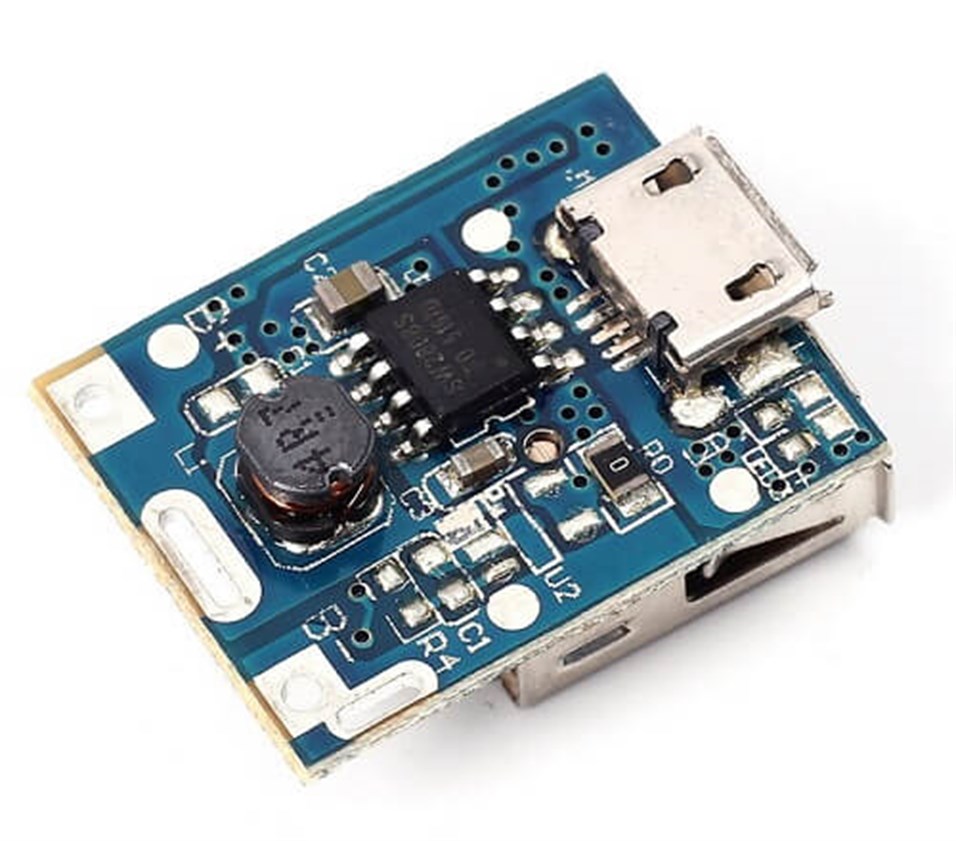 USB 5 V Power Bank 1A Yükseltici Güç Modülü 