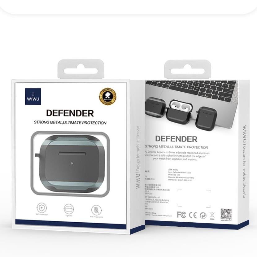 Apple Airpods Pro Kılıf Wiwu JD-102 Defender Anti Shock Koruyucu Kılıf