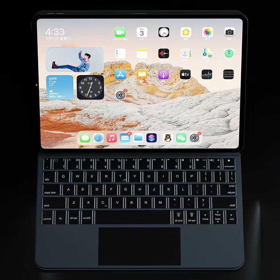 Apple iPad Air 11 2024 Wiwu Magic Keyboard