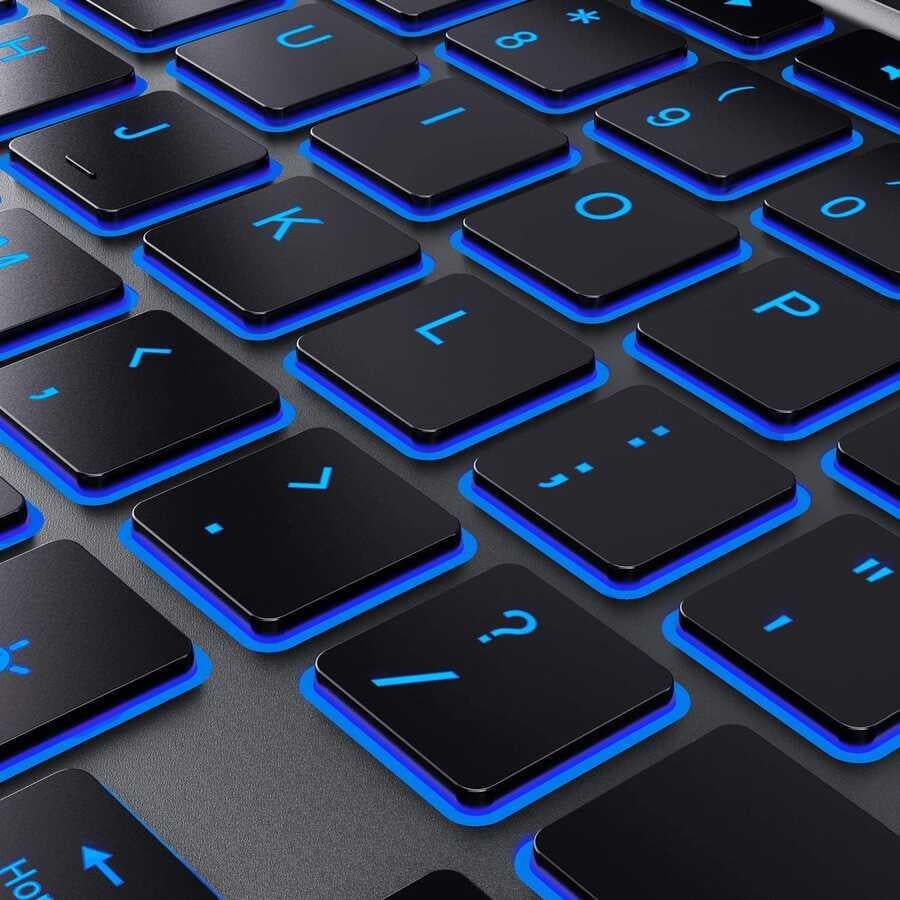 Apple iPad Air 11 2024 Wiwu Waltz Rotating Keyboard Kablosuz Dönebilen Klavye