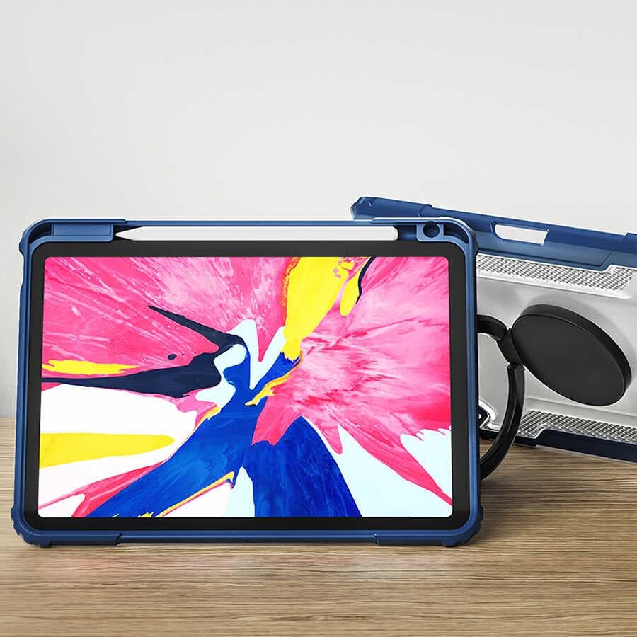 Apple iPad Pro 11 2020 (2.Nesil) Wiwu Mecha Dönebilen Standlı Tablet Kılıfı